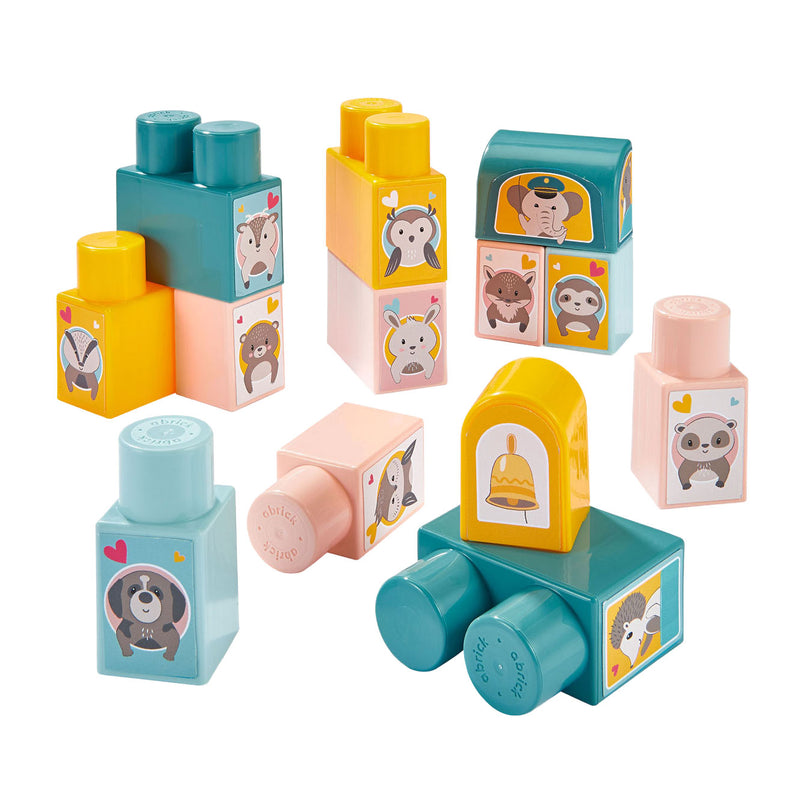 Load image into Gallery viewer, Abrick playset ecoiffier train a construre