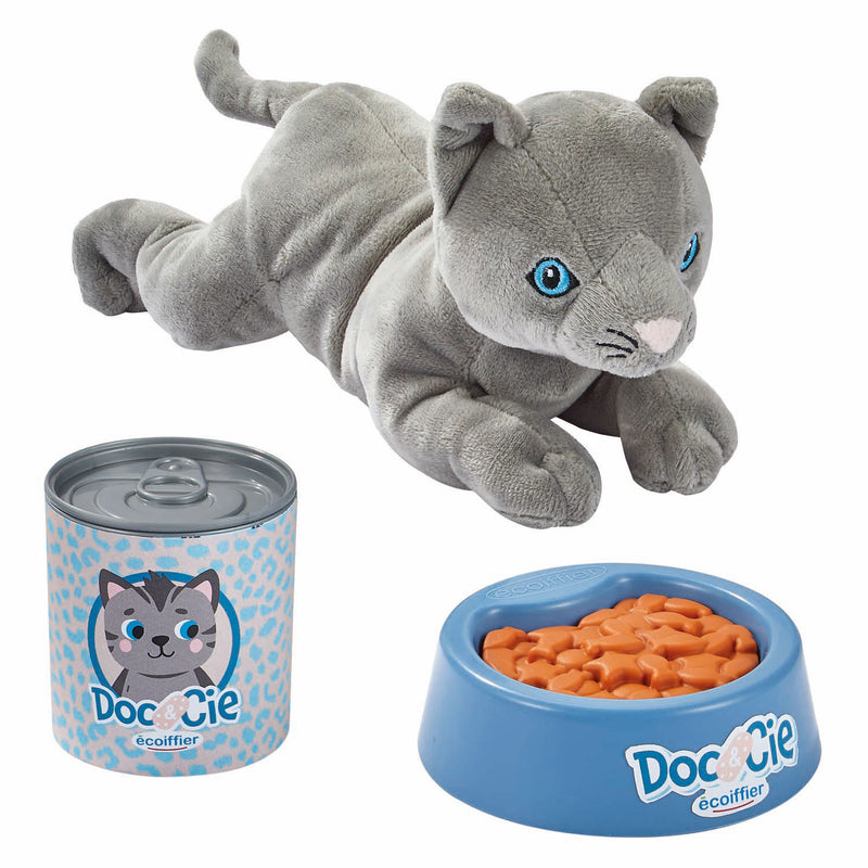 Load image into Gallery viewer, Ecoiffier doc cie kat met accessoires - 9dlg.