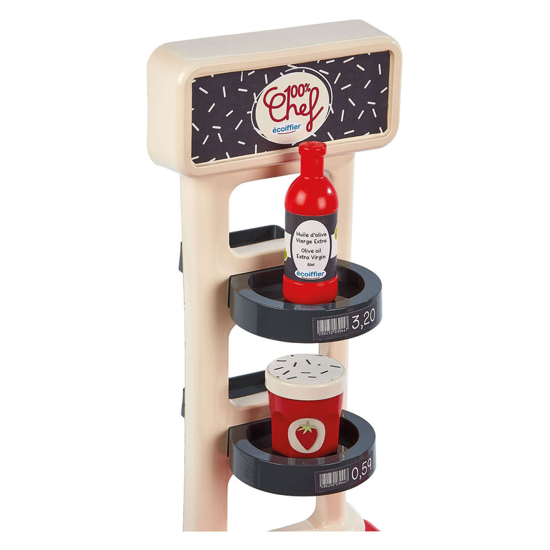 Load image into Gallery viewer, Ecoiffier 100% chef winkelbalie en winkelwagen - 20dlg.