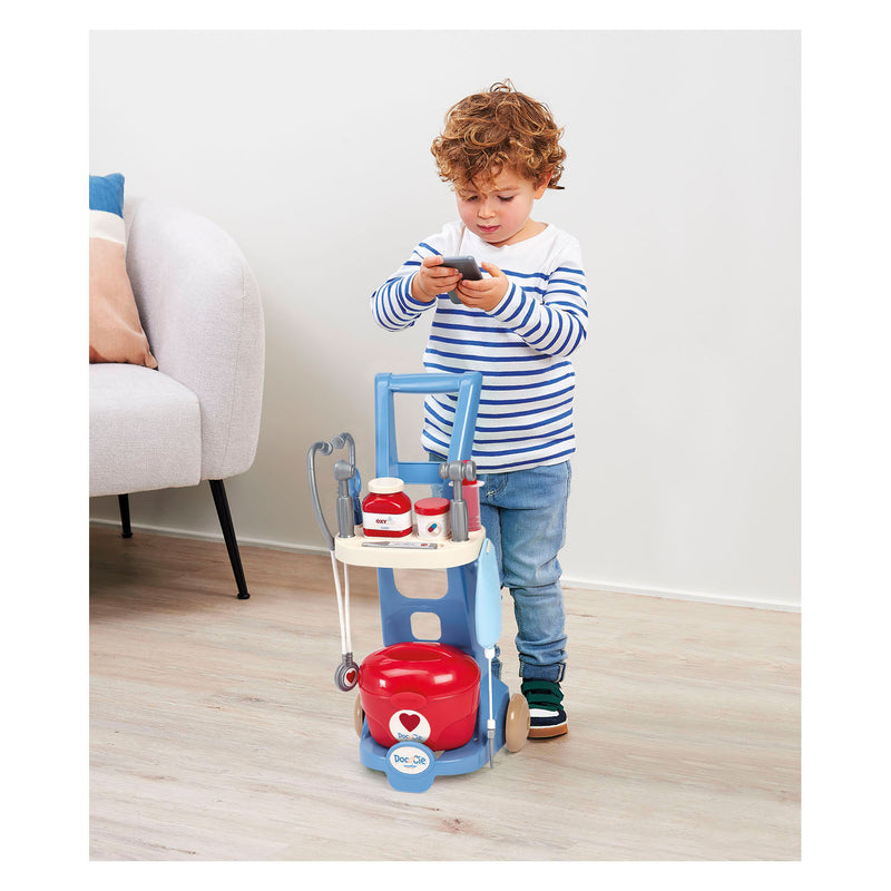 Load image into Gallery viewer, Ecoiffier doc cie medische trolley - 12dlg.