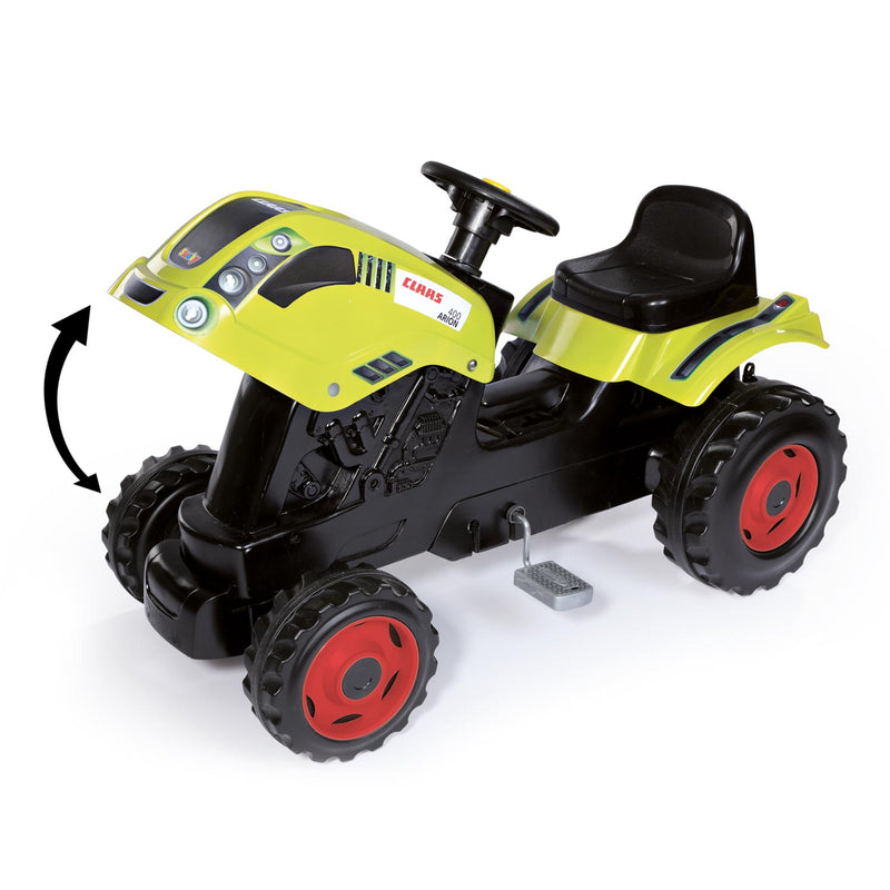 Load image into Gallery viewer, Smoby tractor claas met trailer