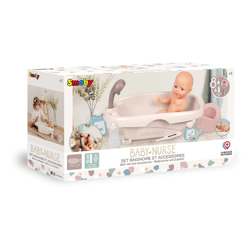 Load image into Gallery viewer, Smoby Baby Nurse Bad met Accessoires, 8dlg.