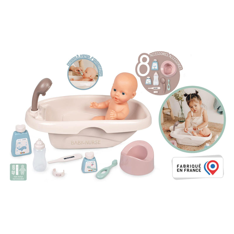 Load image into Gallery viewer, Smoby Baby Nurse Bad met Accessoires, 8dlg.