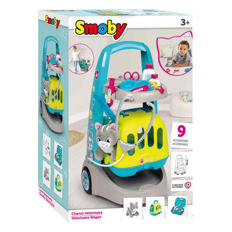 Load image into Gallery viewer, Smoby Dierendokter Trolley