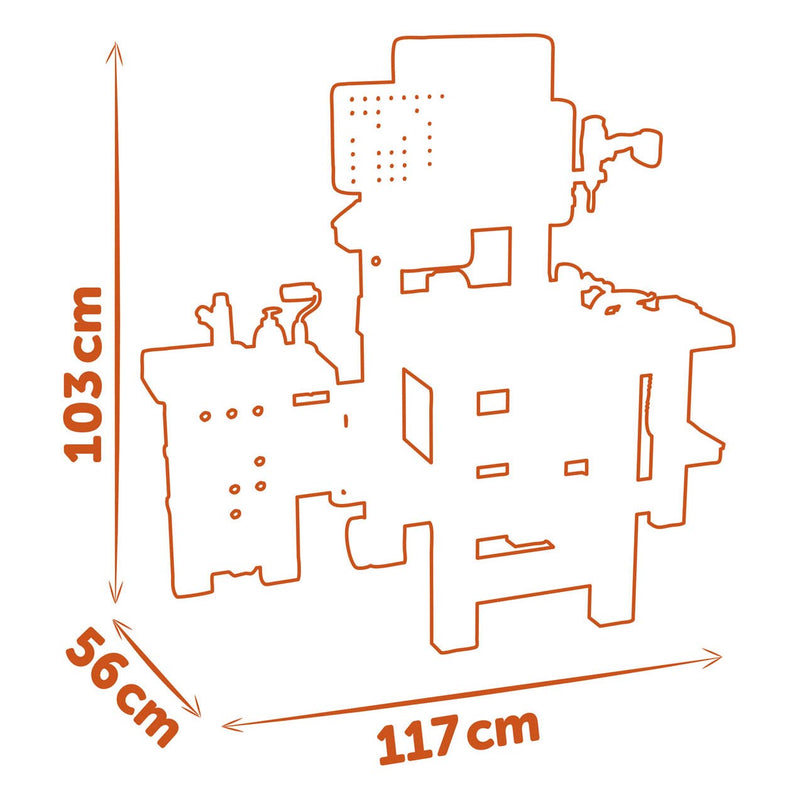 Load image into Gallery viewer, Smoby Black Decker Mega Center, 100dlg.