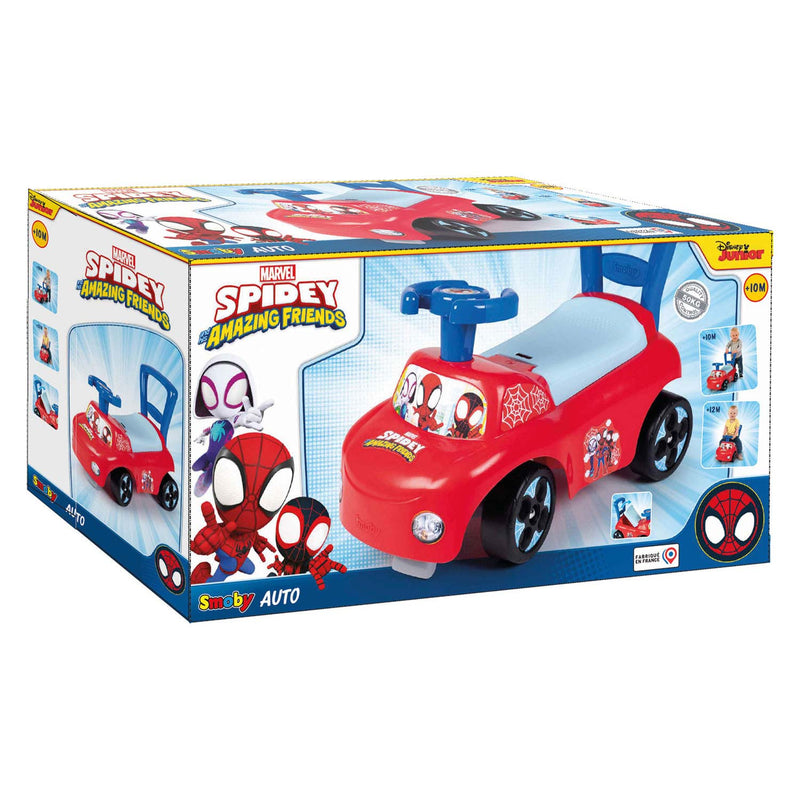 Load image into Gallery viewer, Smoby smoby spidey amazing friends loopauto
