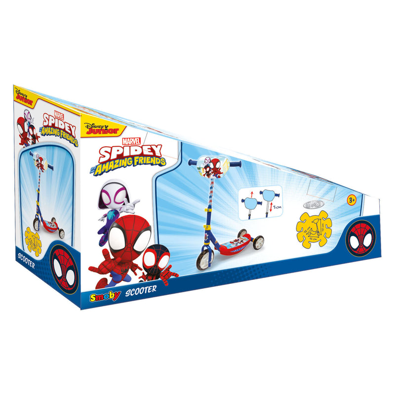Load image into Gallery viewer, Smoby Smoby Spidey Amazing Friends 3-Wiel Kinderstep