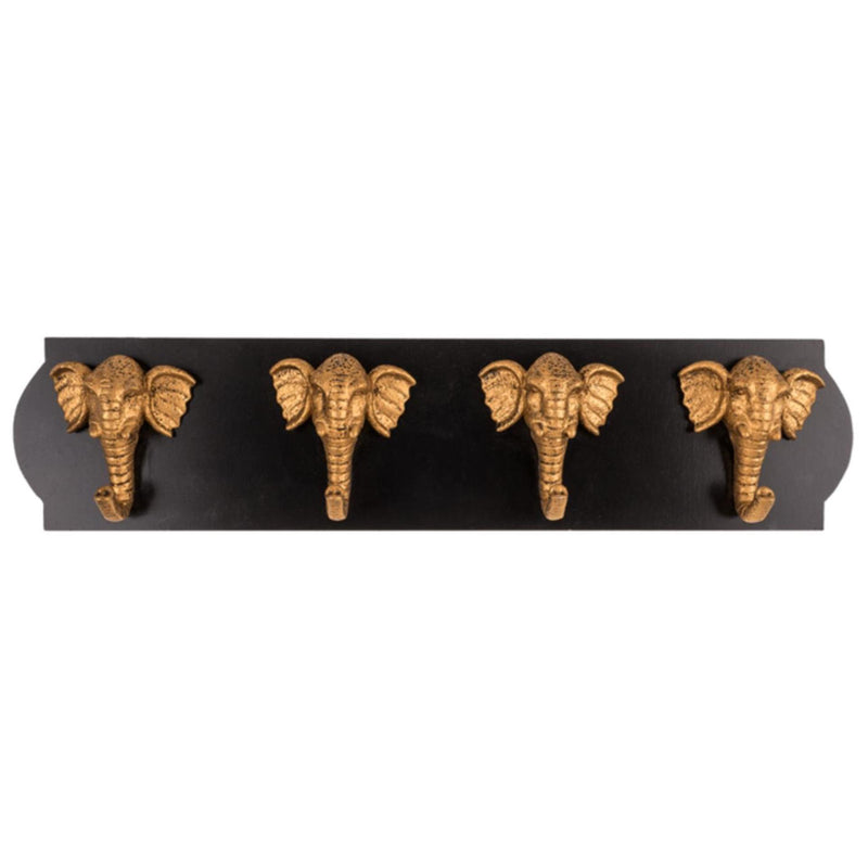 Load image into Gallery viewer, Ootb houten kapstok olifant ca. 48x11x5,5cm