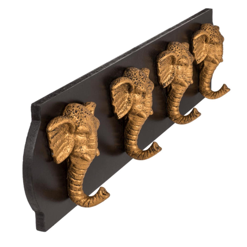Load image into Gallery viewer, Ootb houten kapstok olifant ca. 48x11x5,5cm