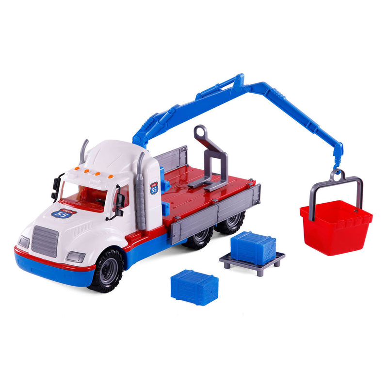 Load image into Gallery viewer, Cavallino torpedo kraan vrachtwagen, schaal 1:16