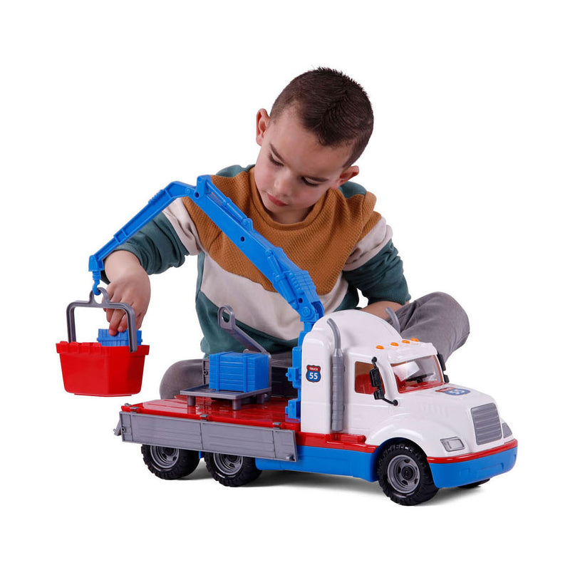 Load image into Gallery viewer, Cavallino torpedo kraan vrachtwagen, schaal 1:16