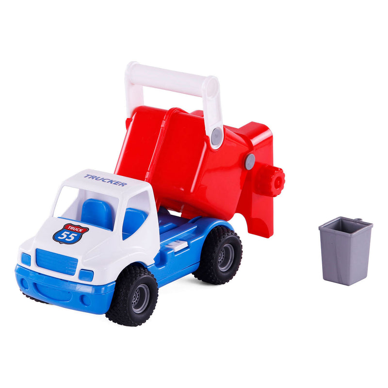 Afbeelding laden in galerijviewer, Cavallino grip vuilniswagen met rubberbanden, 29cm