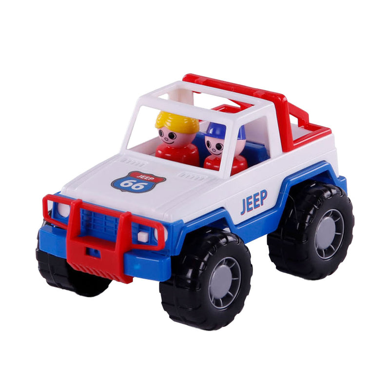 Load image into Gallery viewer, Cavallino jeep met 2 speelfiguren