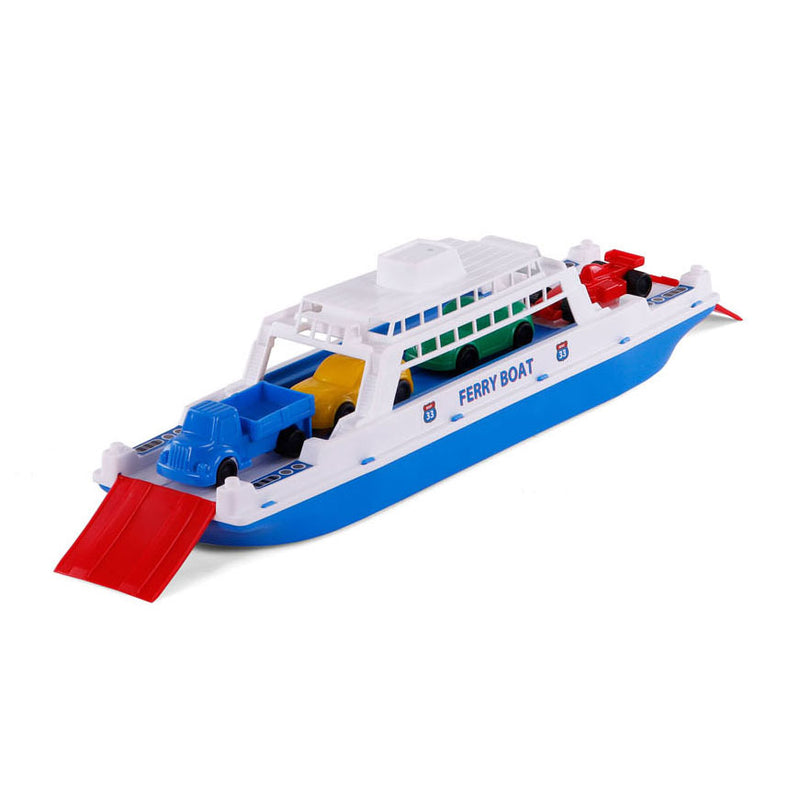 Load image into Gallery viewer, Merkloos overige merken veerboot 45 cm + 4 voertuigen