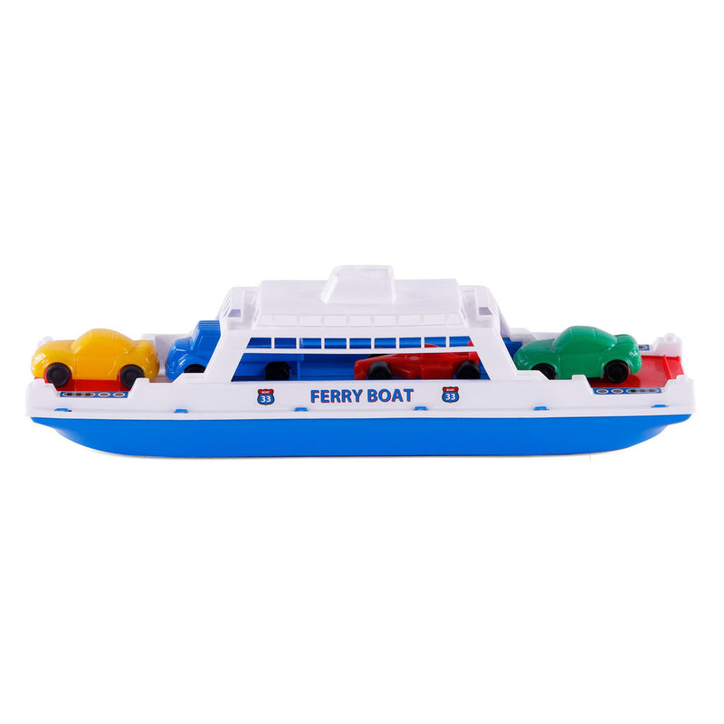 Load image into Gallery viewer, Merkloos overige merken veerboot 45 cm + 4 voertuigen