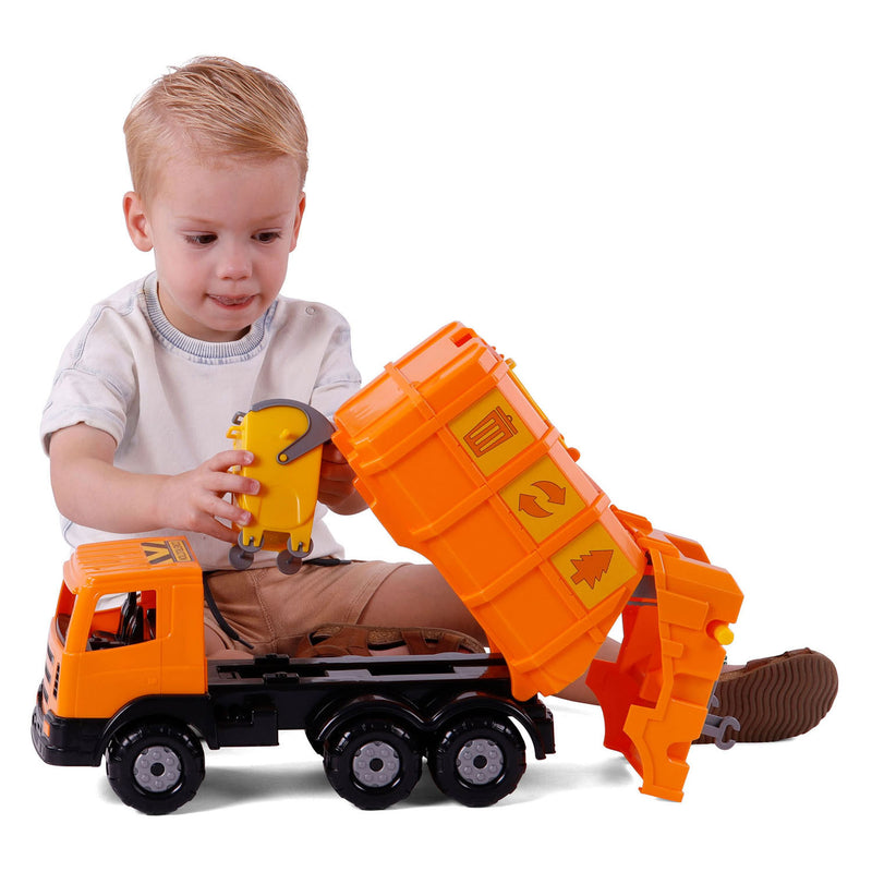 Load image into Gallery viewer, Cavallino xl vuilniswagen oranje, 42cm