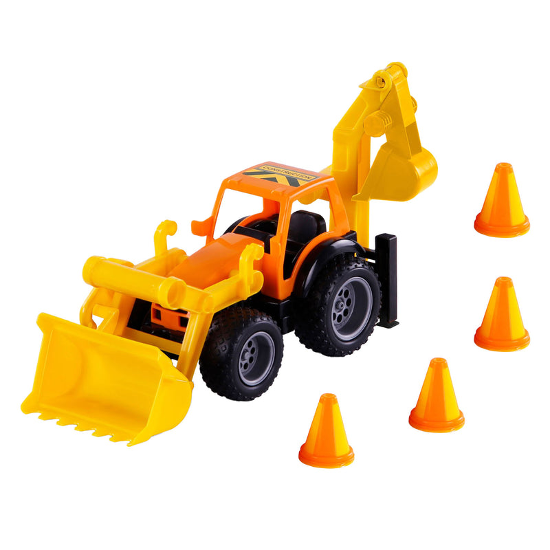 Load image into Gallery viewer, Cavallino grip graafmachine tractor met rubberbanden, 38,5cm