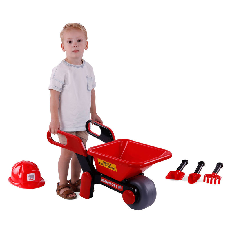 Load image into Gallery viewer, Cavallino mammoet kruiwagen met helm en gereedschap, 5ldg.