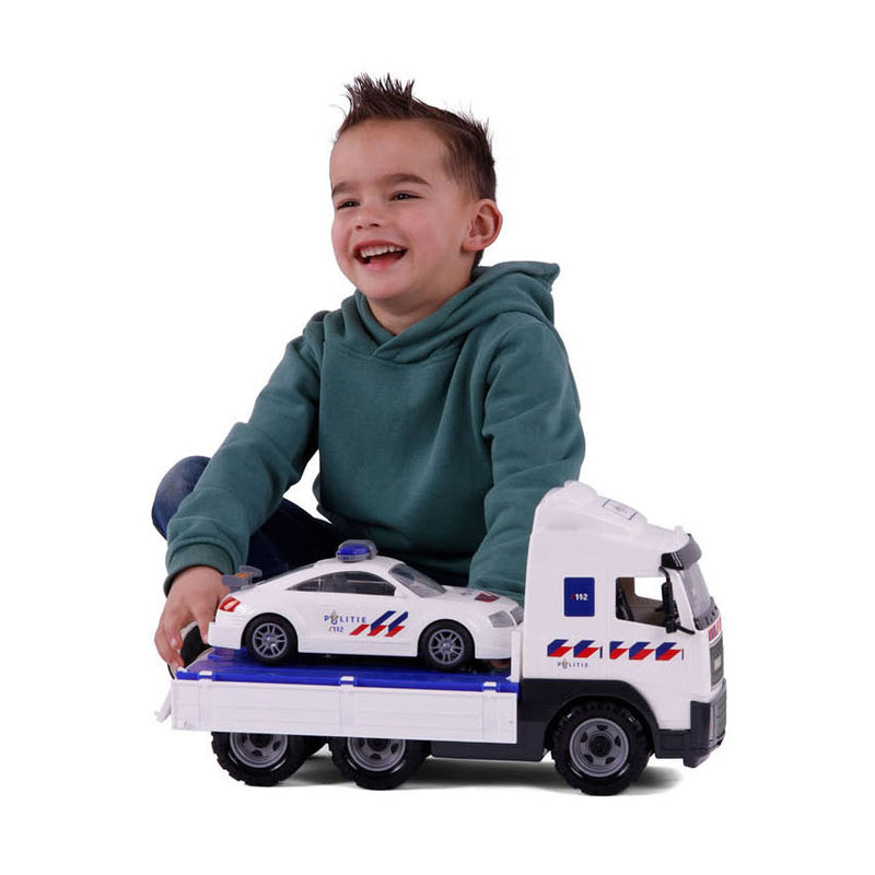 Load image into Gallery viewer, Cavallino politievrachtwagen en politieauto, schaal 1:16