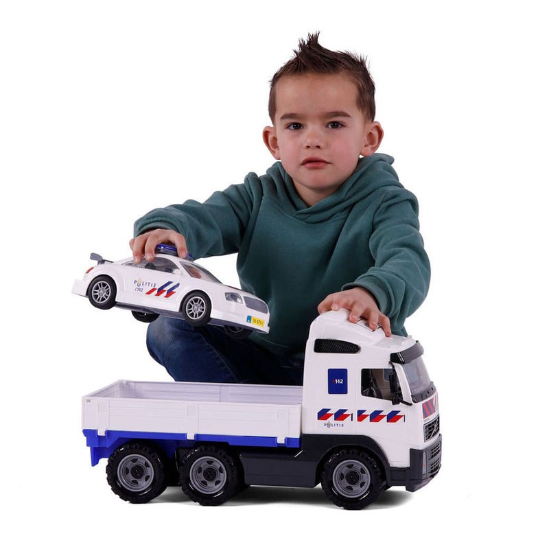 Load image into Gallery viewer, Cavallino politievrachtwagen en politieauto, schaal 1:16