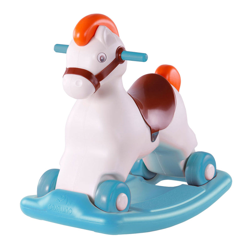 Load image into Gallery viewer, Cavallino safari schommelpaard en loopauto