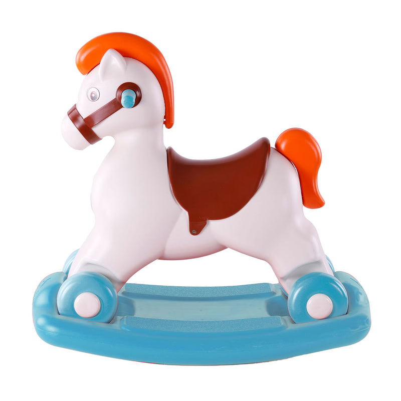 Load image into Gallery viewer, Cavallino safari schommelpaard en loopauto