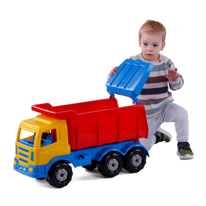 Load image into Gallery viewer, Polesie kiepwagen xxl - 67 cm - grote vrachtwagen