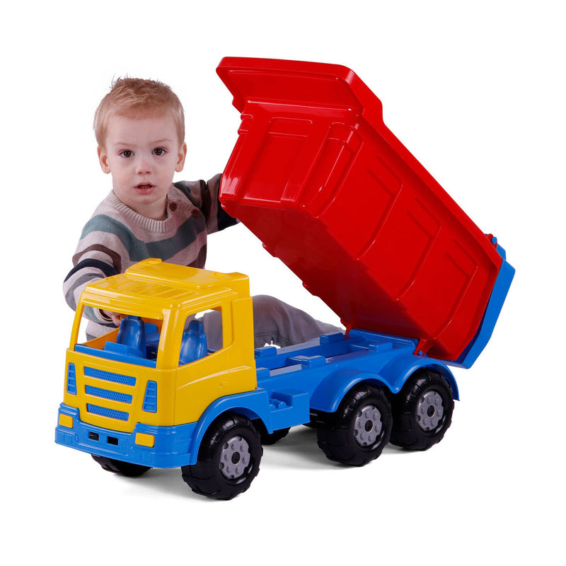 Load image into Gallery viewer, Polesie kiepwagen xxl - 67 cm - grote vrachtwagen