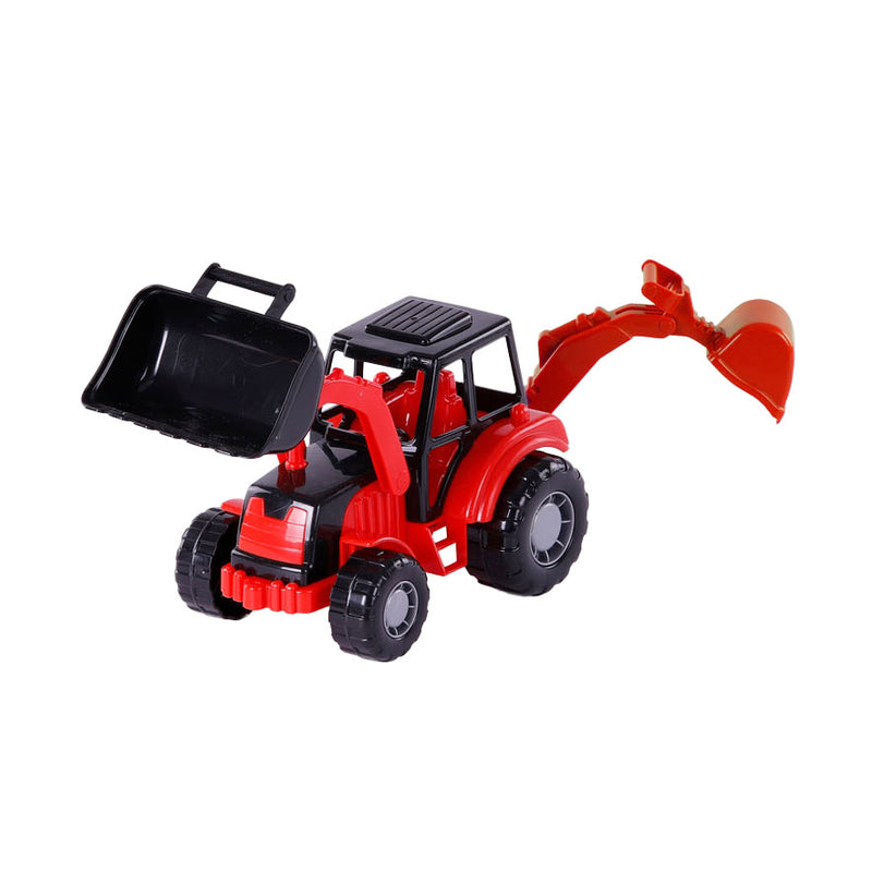 Load image into Gallery viewer, Cavallino junior graafmachine tractor rood