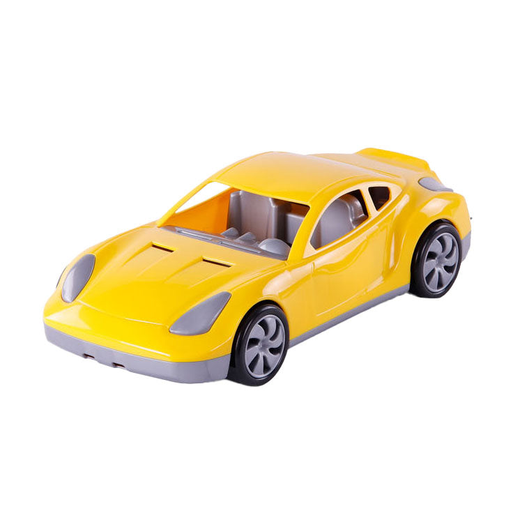 Load image into Gallery viewer, Cavallino raceauto geel, 36cm