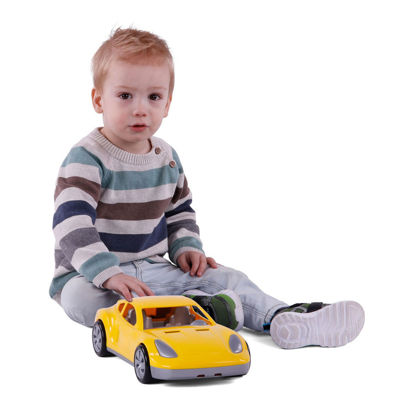 Load image into Gallery viewer, Cavallino raceauto geel, 36cm