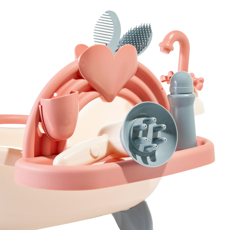 Load image into Gallery viewer, Cavallino poppenbad set pastel, 15dlg.