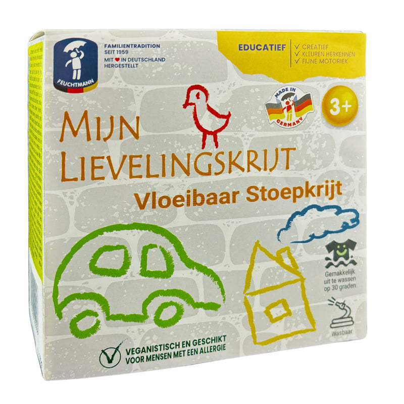 Load image into Gallery viewer, Feuchtmann mijn lievelingskrijt - vloeibaar stoepkrijt, 4x100gr.
