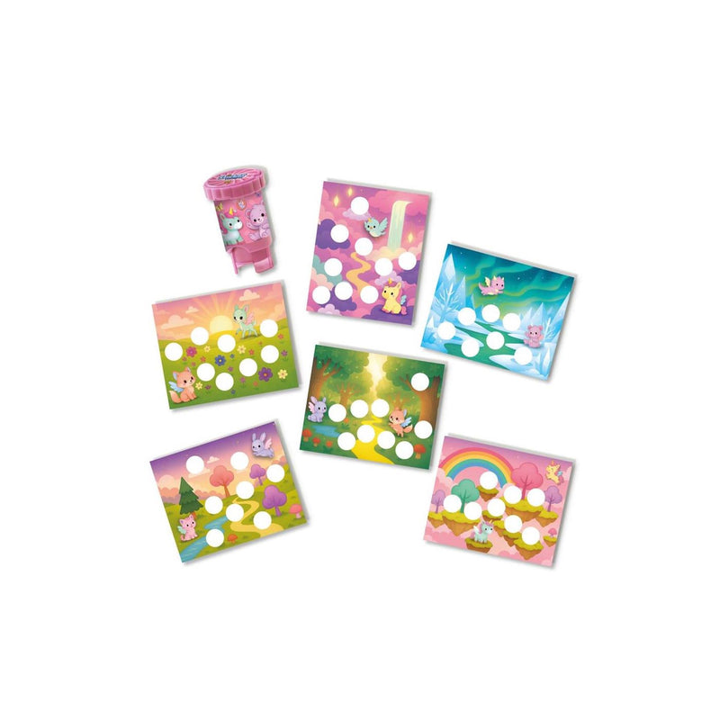 Afbeelding laden in galerijviewer, Ses sticker stamper - fantasiedieren