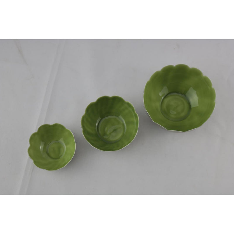 Load image into Gallery viewer, Mansion atmosphere loire votive waxinelichthouder groen set a 3