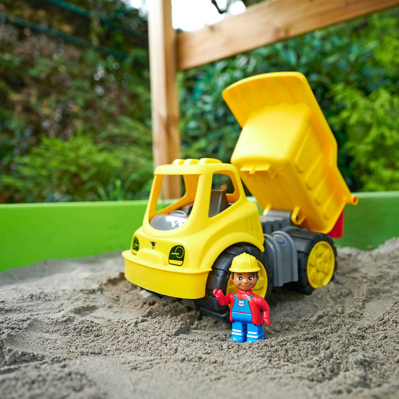 Load image into Gallery viewer, Big power worker midi kiepwagen met figuur