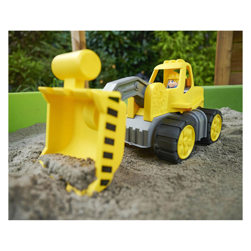 Load image into Gallery viewer, Big power worker wiellader + figuur - zandbak - speelgoedvoertuig
