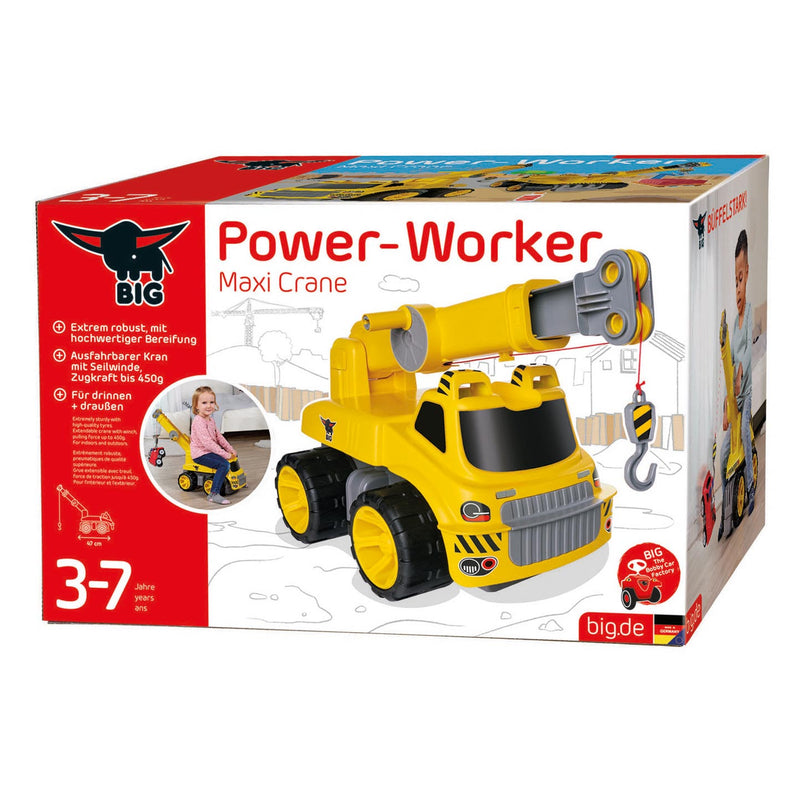 Load image into Gallery viewer, Big power worker maxi loopauto met kraan
