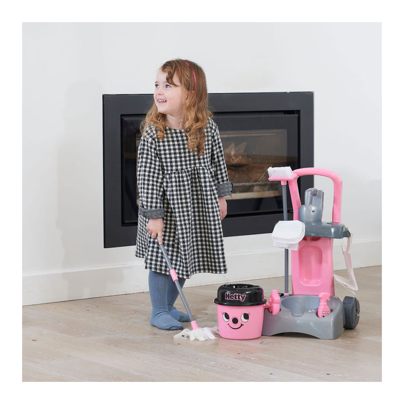 Load image into Gallery viewer, Casdon schoonmaak trolley hetty deluxe speelset