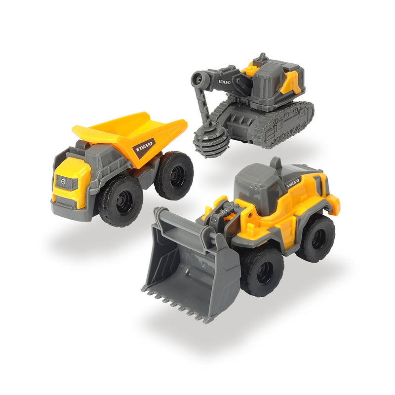 Load image into Gallery viewer, Dickie Volvo Micro Werkvoertuigen, 3st.