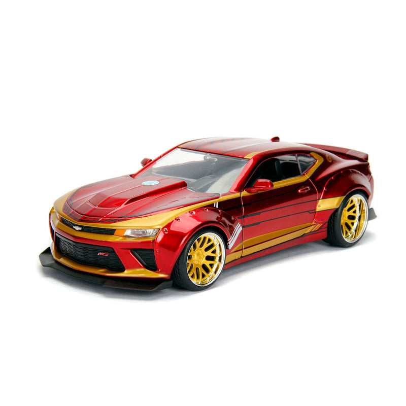 Load image into Gallery viewer, Jada toys - marvel ironman 2016 chevy camaro ss - 1:24 - die-cast - vanaf 8 jaar - speelgoedvoertuig