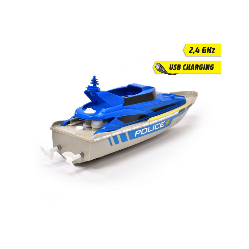 Load image into Gallery viewer, Dickie RC Bestuurbare Politieboot RTR