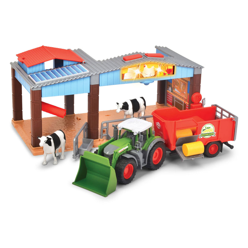Load image into Gallery viewer, Dickie boerderij en fendt tractor speelset