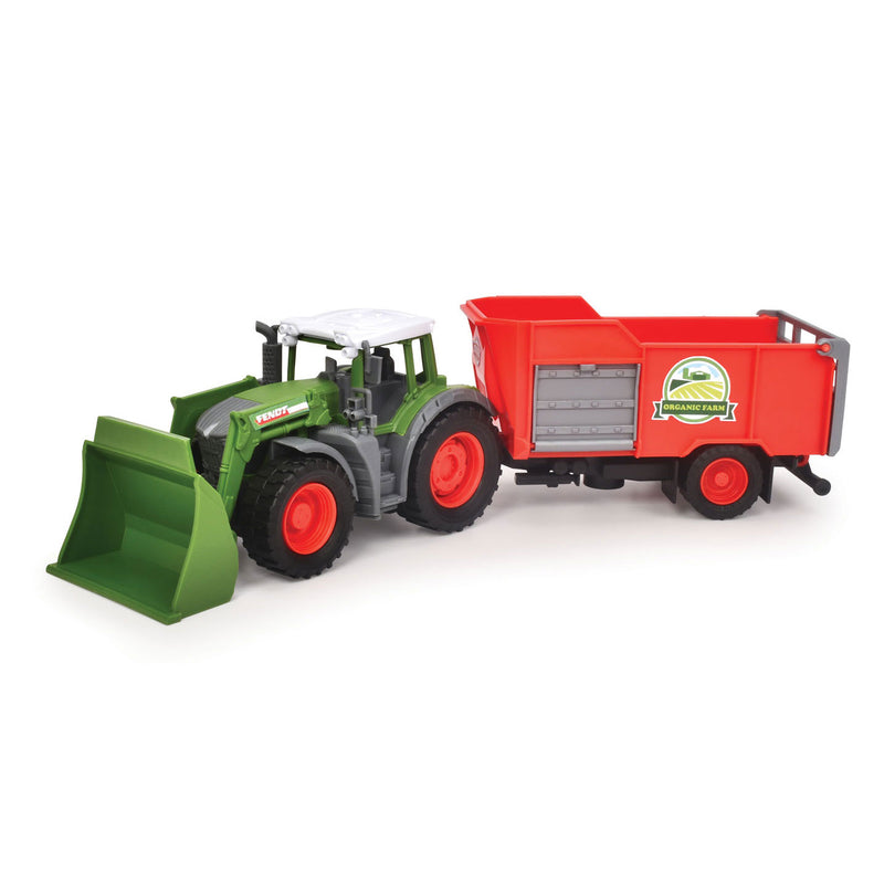 Load image into Gallery viewer, Dickie toys boerderij - tractor met trailer - 30cm - speelgoedboerderij