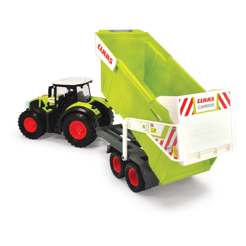 Load image into Gallery viewer, Dickie claas tractor met kieptrailer
