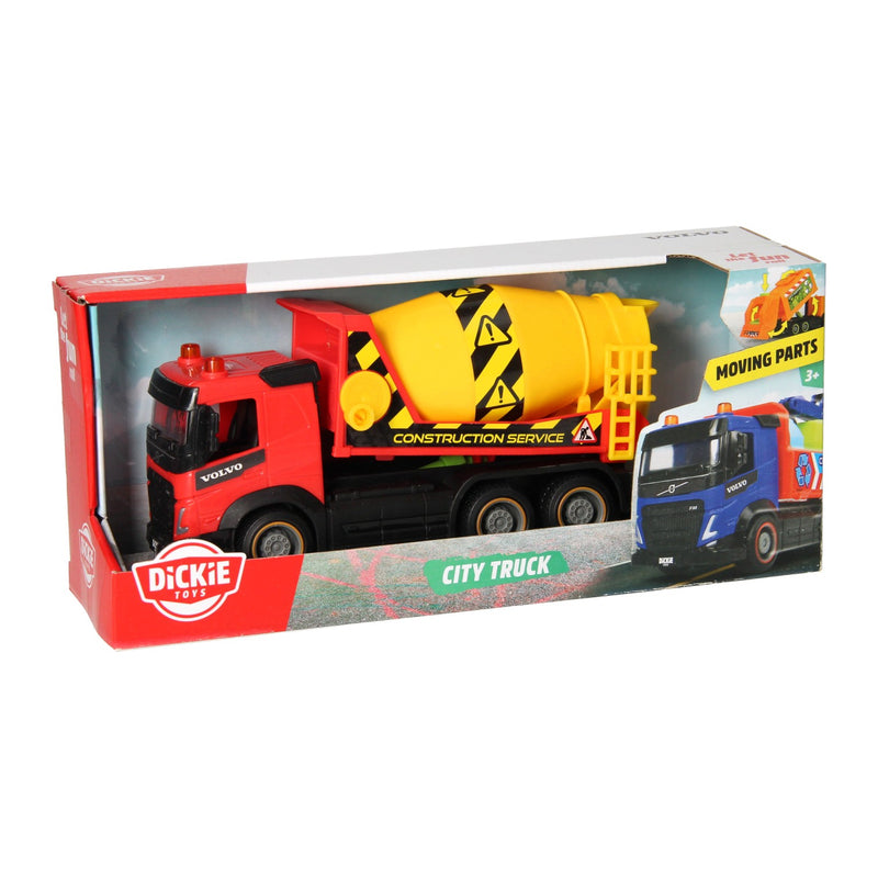 Load image into Gallery viewer, Dickie City Truck Betonmixer Vrachtwagen Rood