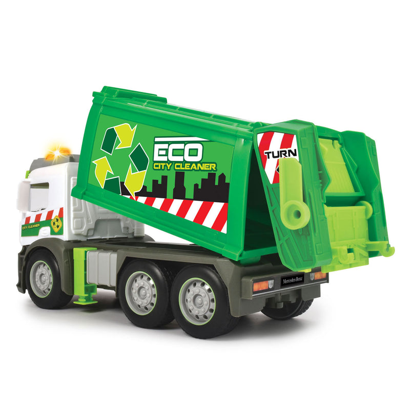 Load image into Gallery viewer, Dickie toys action truck - vuilniswagen - 26 cm - licht en geluid - speelgoedvoertuig