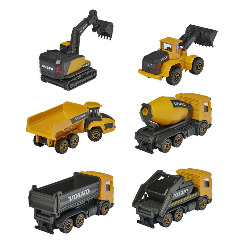 Load image into Gallery viewer, Majorette volvo werkvoertuigen, 3st.