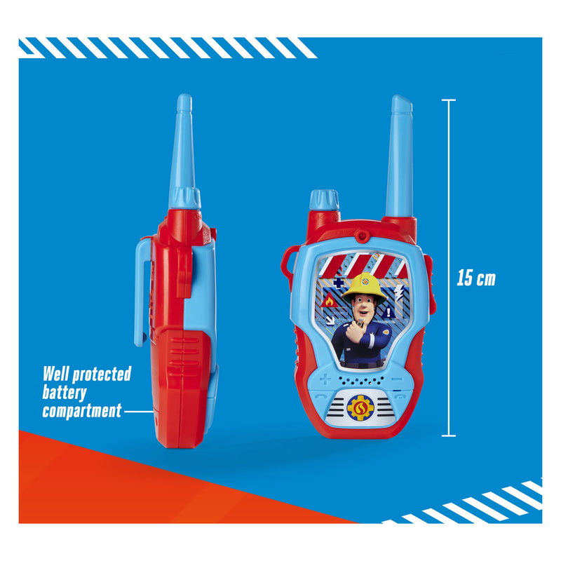 Load image into Gallery viewer, Dickie Brandweerman Sam Walkie Talkie