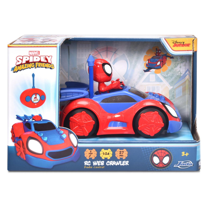 Load image into Gallery viewer, Dickie jada toys - rc spiderman spidey web crawler - bestuurbare auto